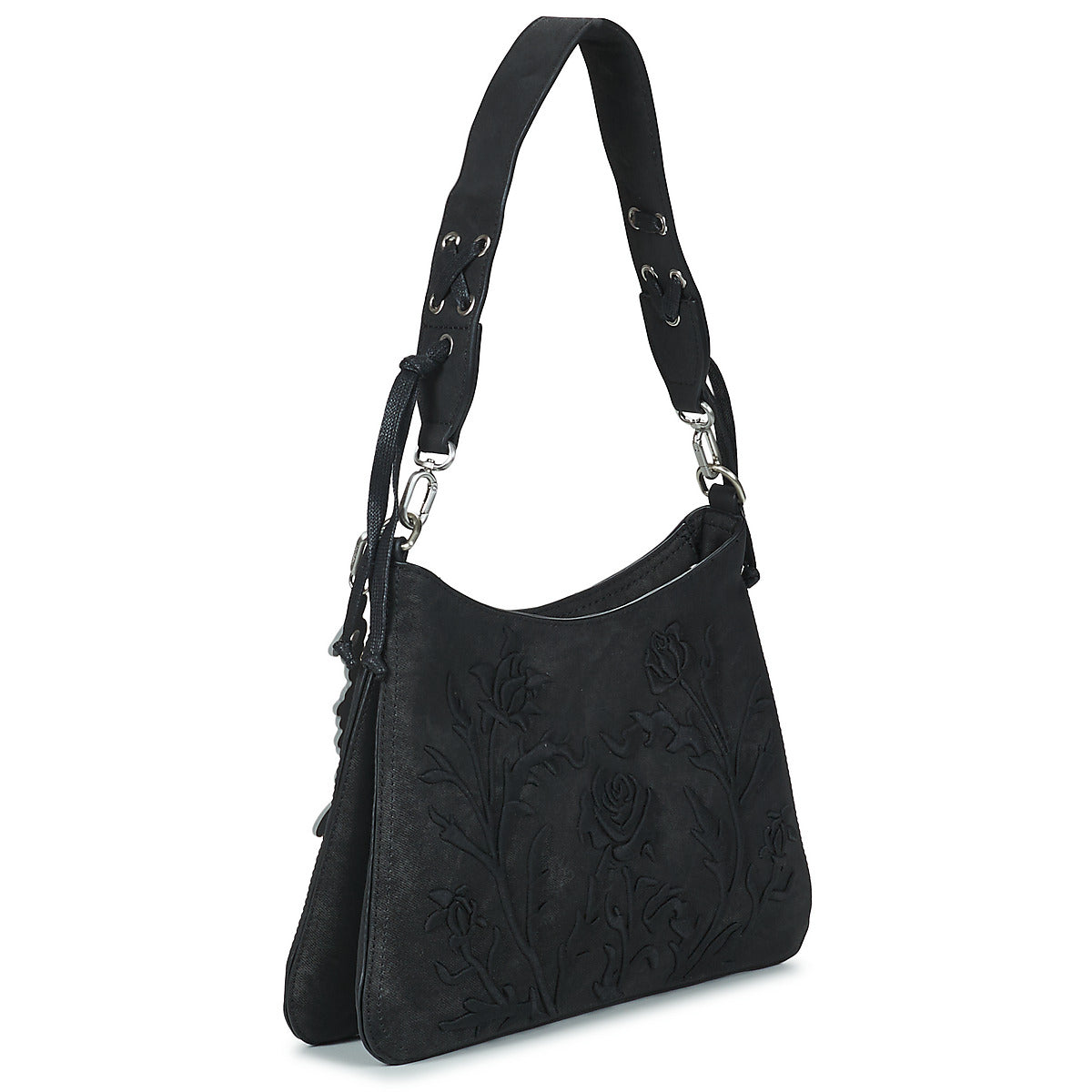 Borsa a spalla Donna Desigual  ROMEO FLORAL MANAOS 2.0  Nero