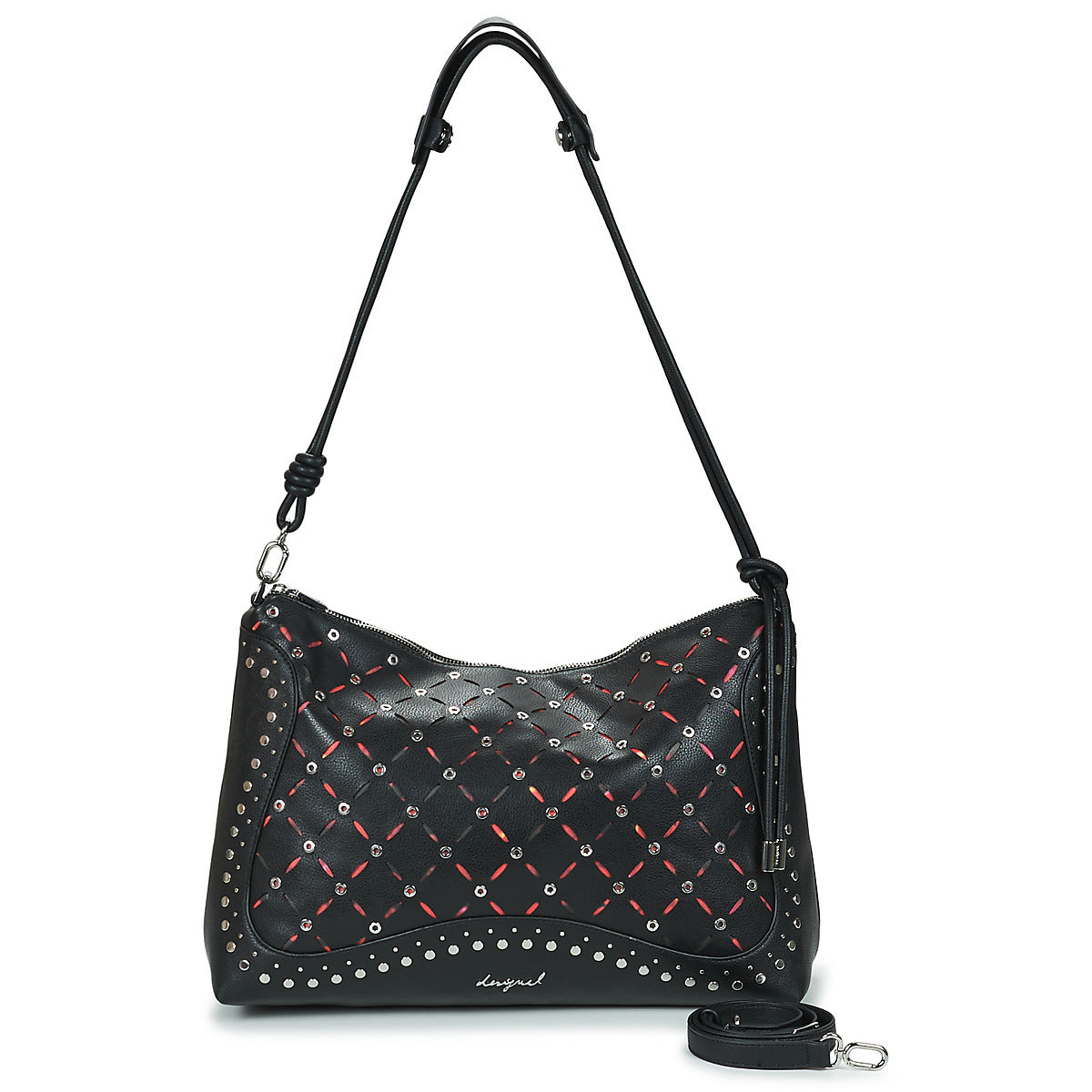 Borsa a spalla Donna Desigual  YANKEE LEIRIA MINI  Nero