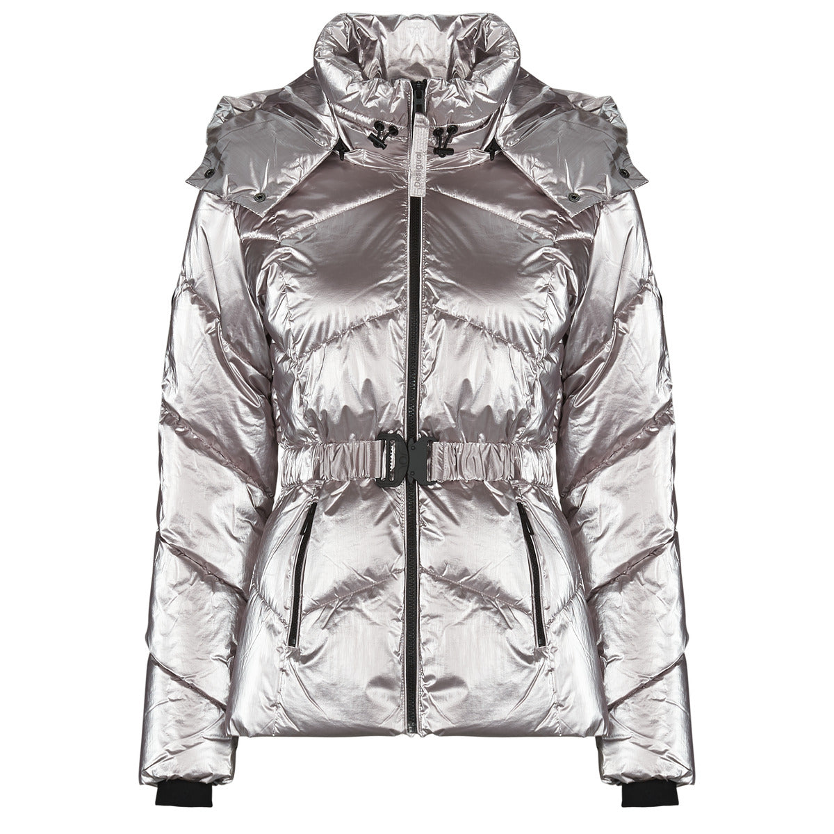 Piumino Donna Desigual  METALIC  Argento