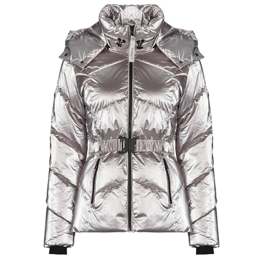 Piumino Donna Desigual  METALIC  Argento