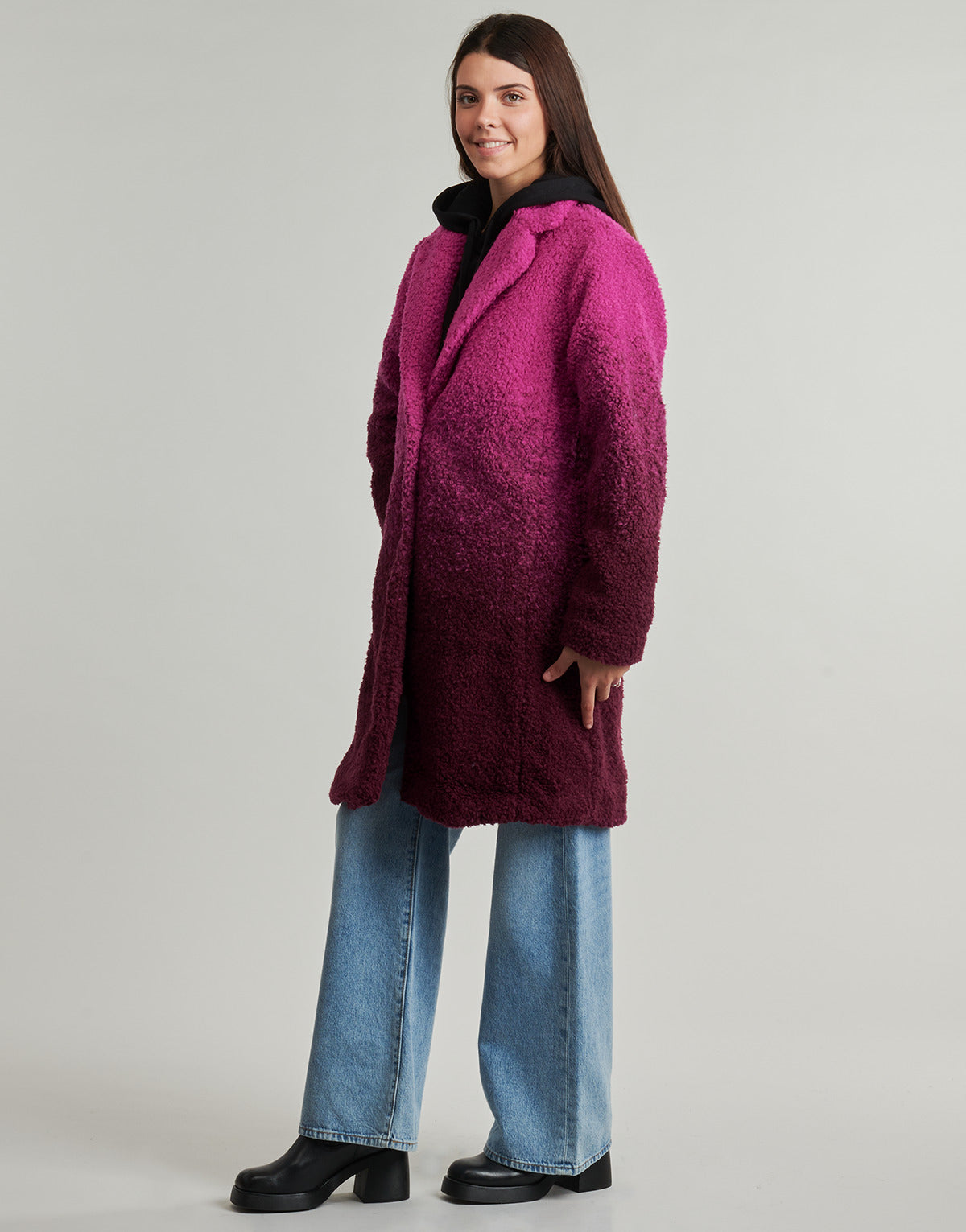 Mantella Donna Desigual  ICECREAM  Rosa