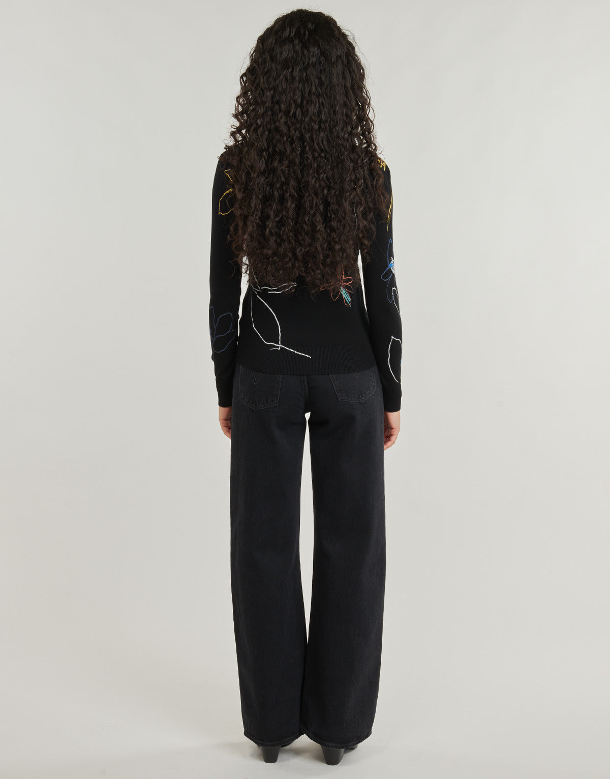 Maglione Donna Desigual ARTY Nero