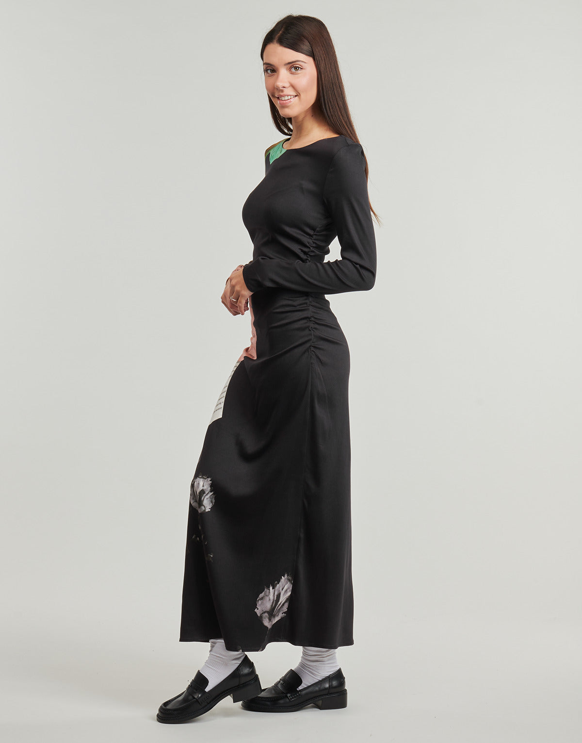 Abito lungo Donna Desigual  PATCH FIONA  Nero