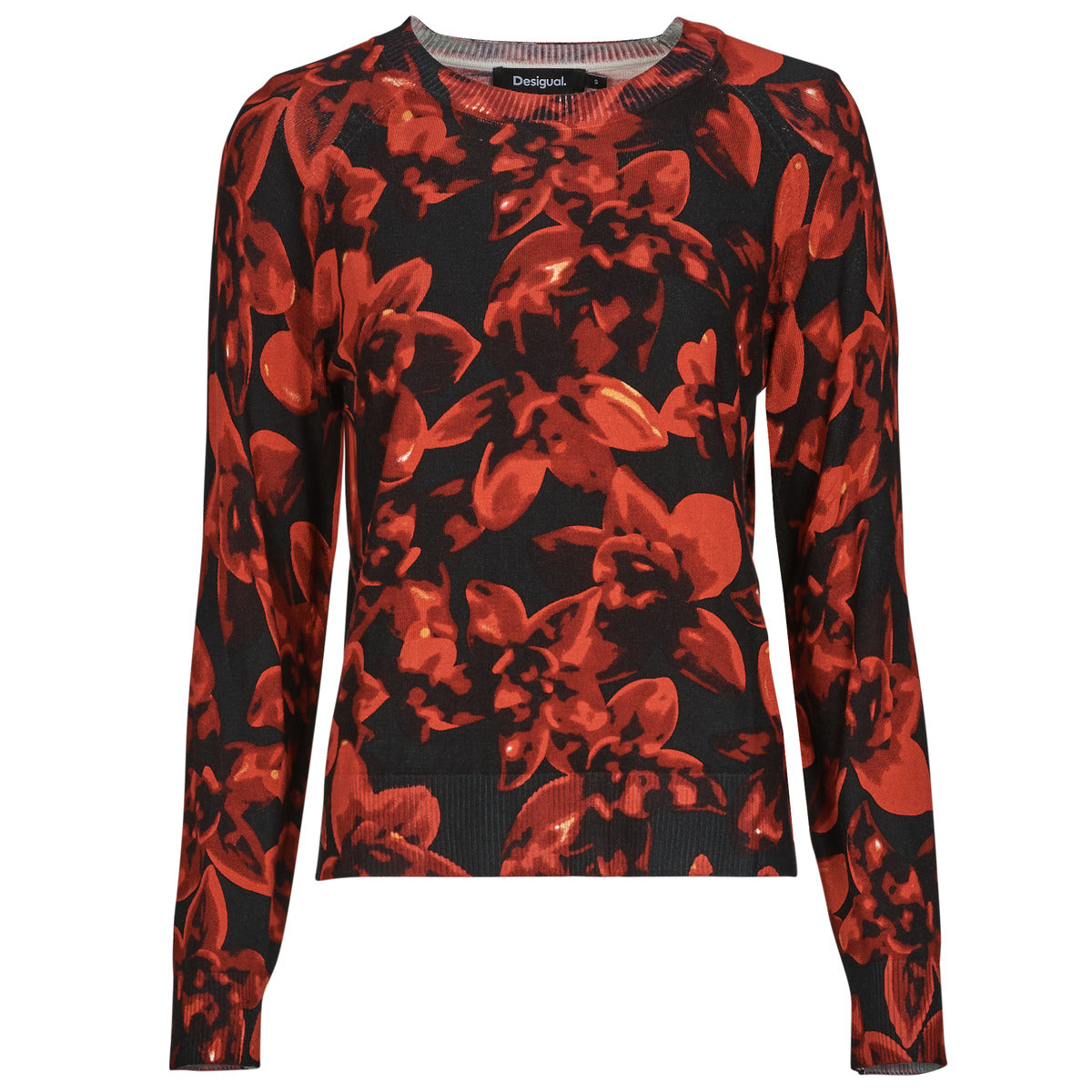 Maglione Donna Desigual  LUND  Rosso