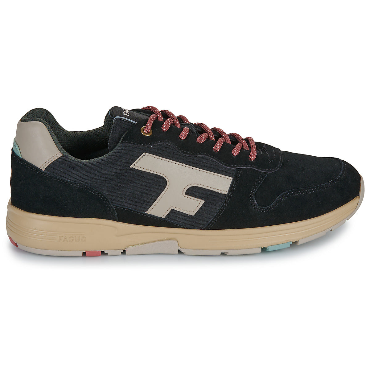 Sneakers Uomo Faguo  OLIVE RUNNING  Nero