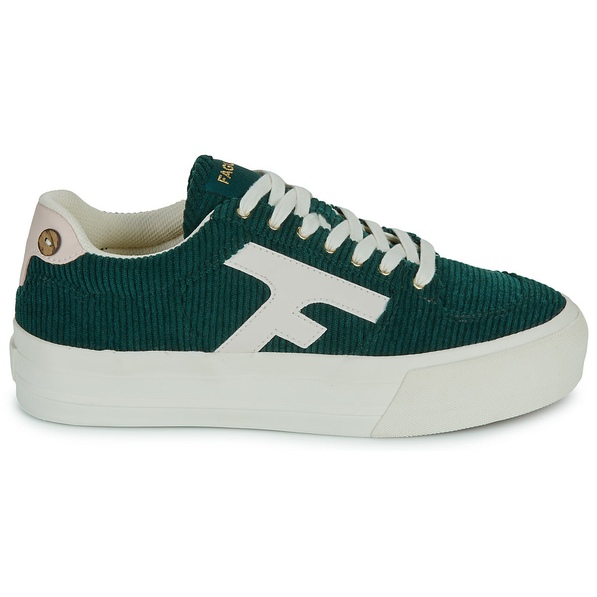 Sneakers basse Donna Faguo  WALNUT PLATFORM  Verde