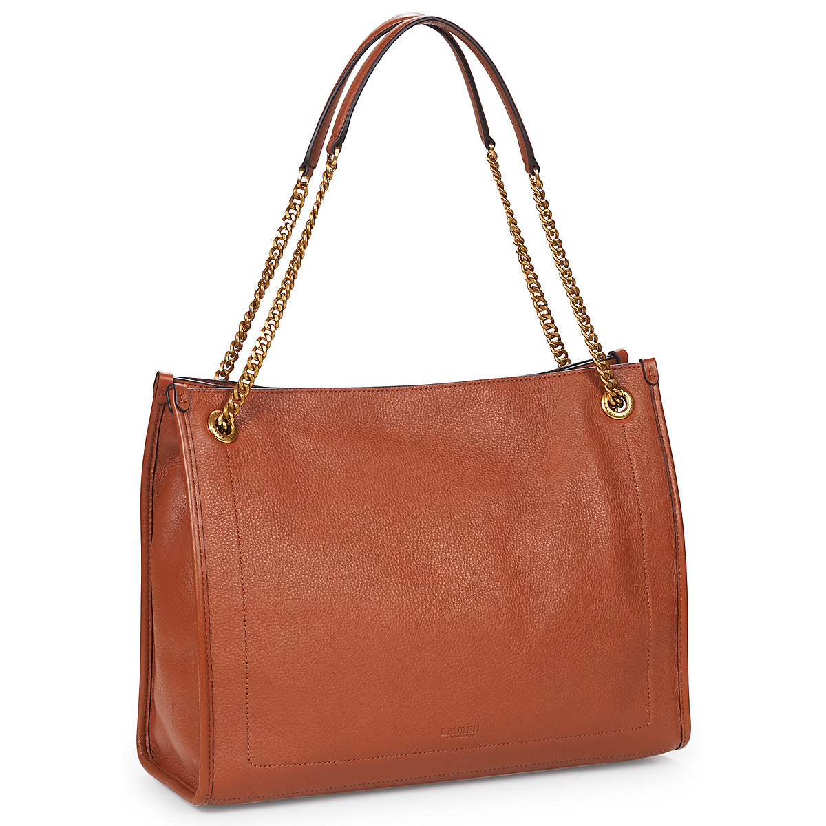 Borsa a spalla Donna Lauren Ralph Lauren BRDLY SHPPR-TOTE-LARGE Marrone