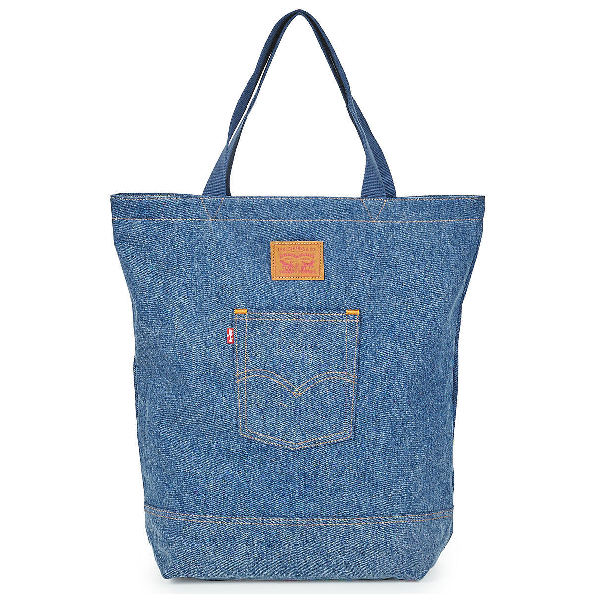 Borsa a spalla Donna Levis  BACK POCKET TOTE  Blu