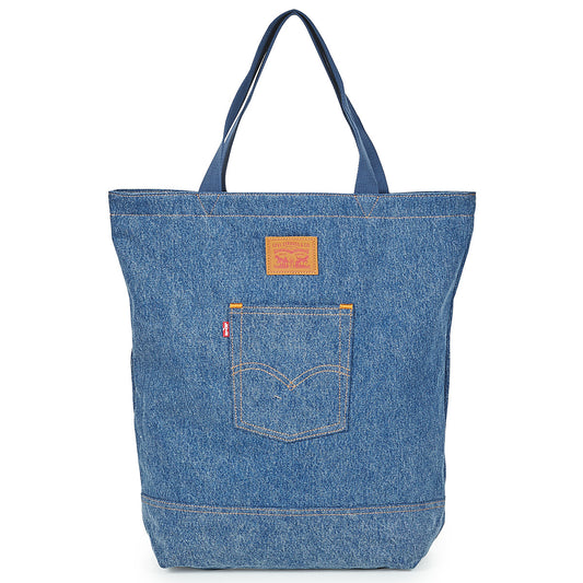 Borsa a spalla Donna Levis  BACK POCKET TOTE  Blu