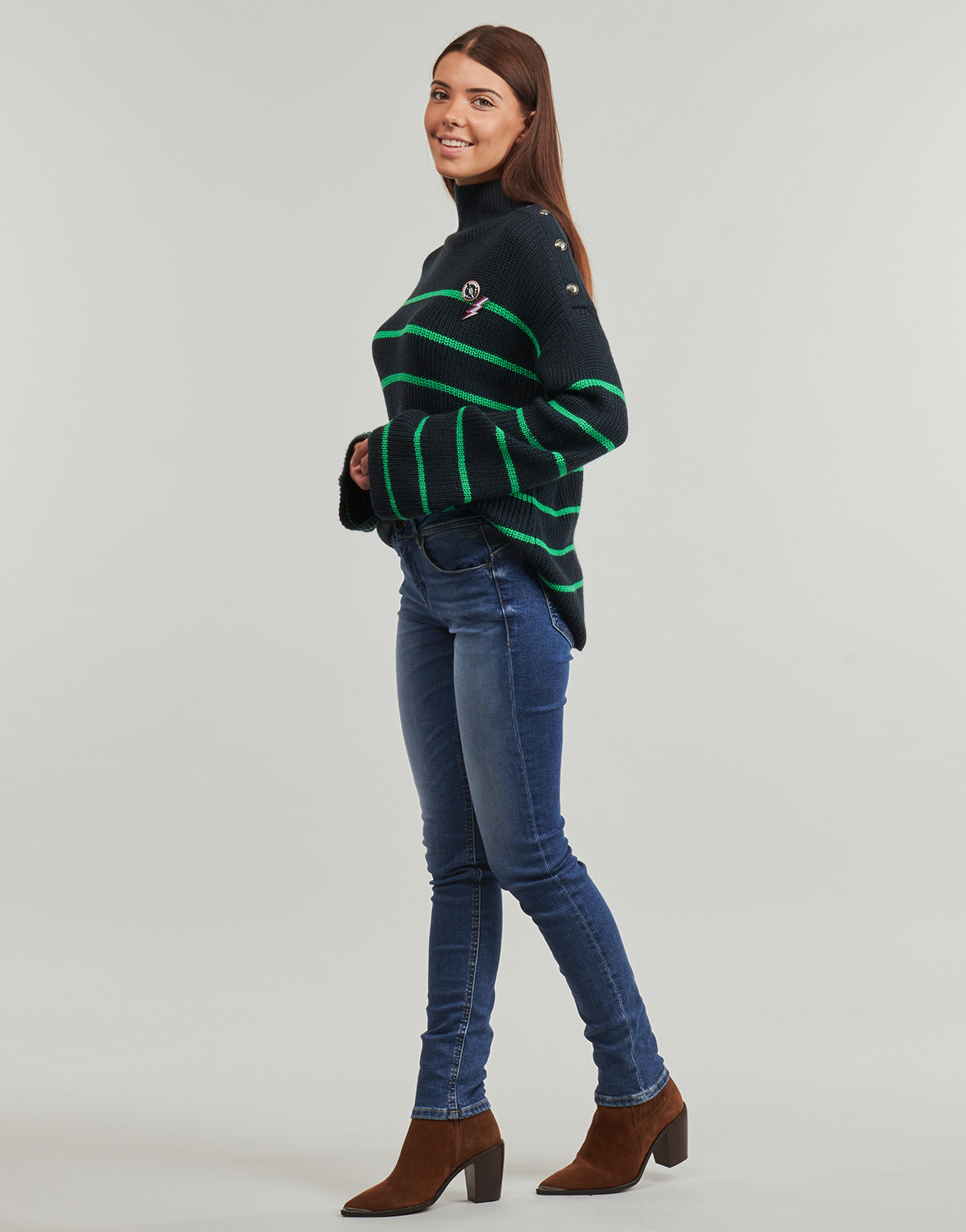 Jeans Slim Donna Freeman T.Porter  ANGEL  Blu