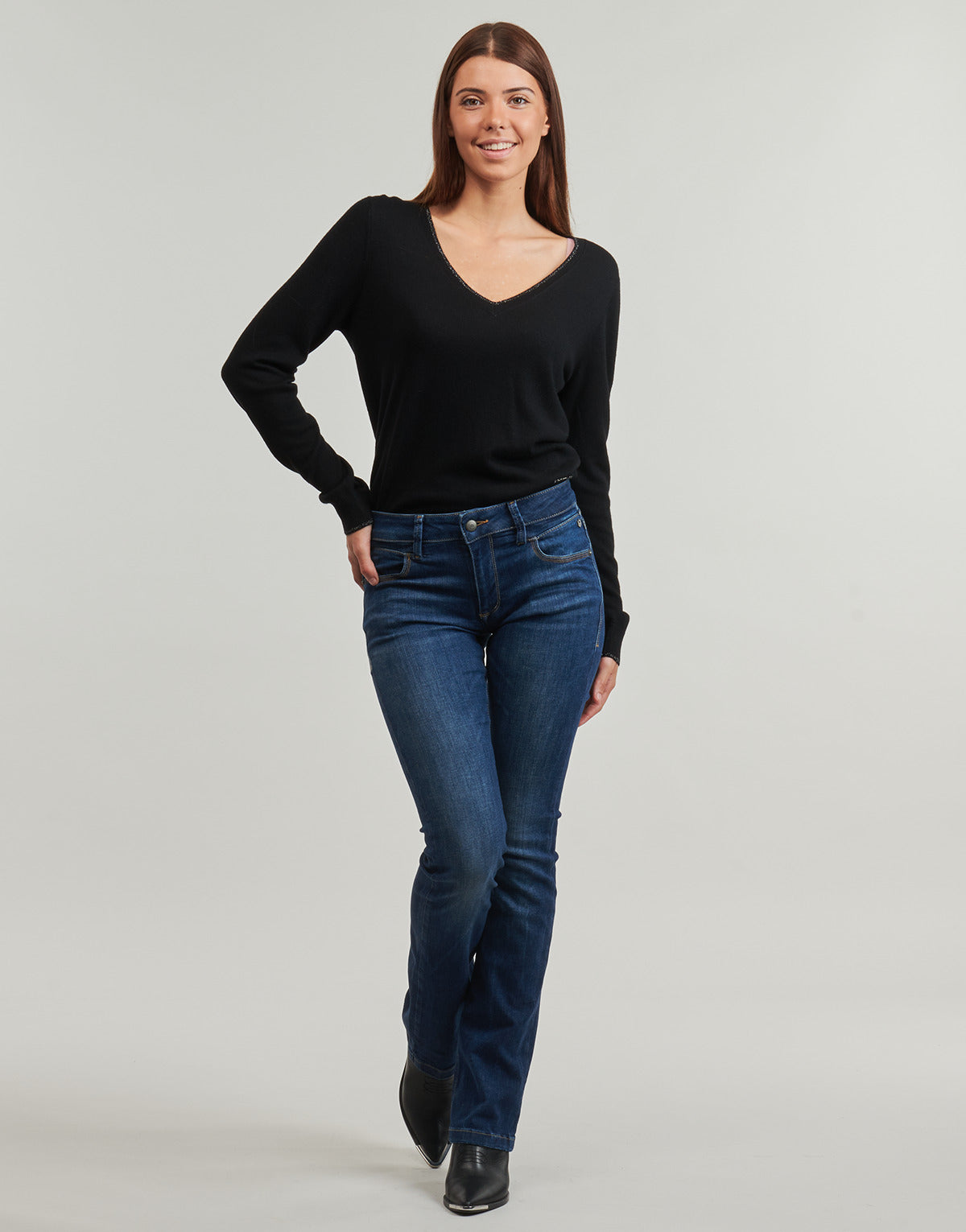 Jeans Bootcut Donna Freeman T.Porter  BESTY  Blu