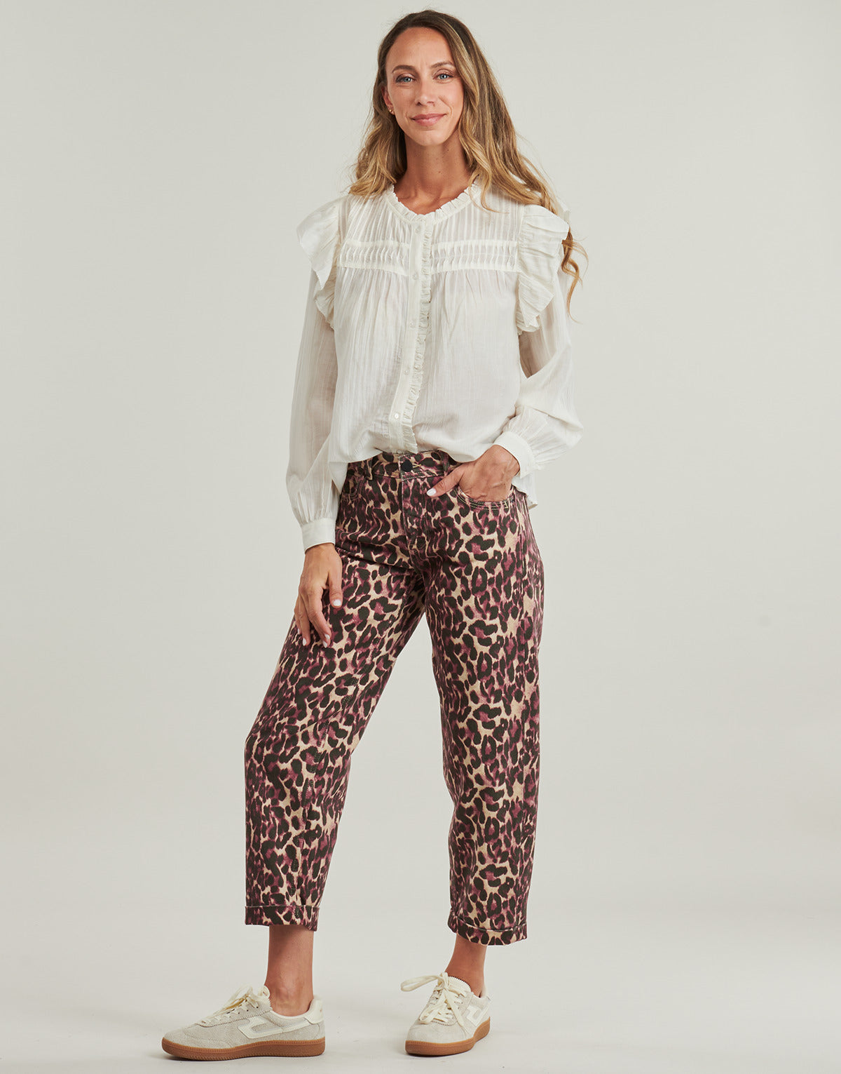 Jeans boyfriend Donna Freeman T.Porter  MAEVA CROFT  Marrone