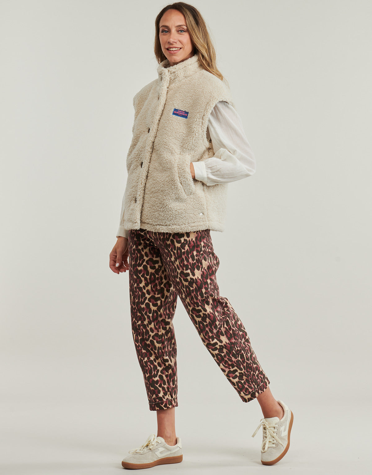 Giubbotto Donna Freeman T.Porter  VAKITA FUR  Bianco