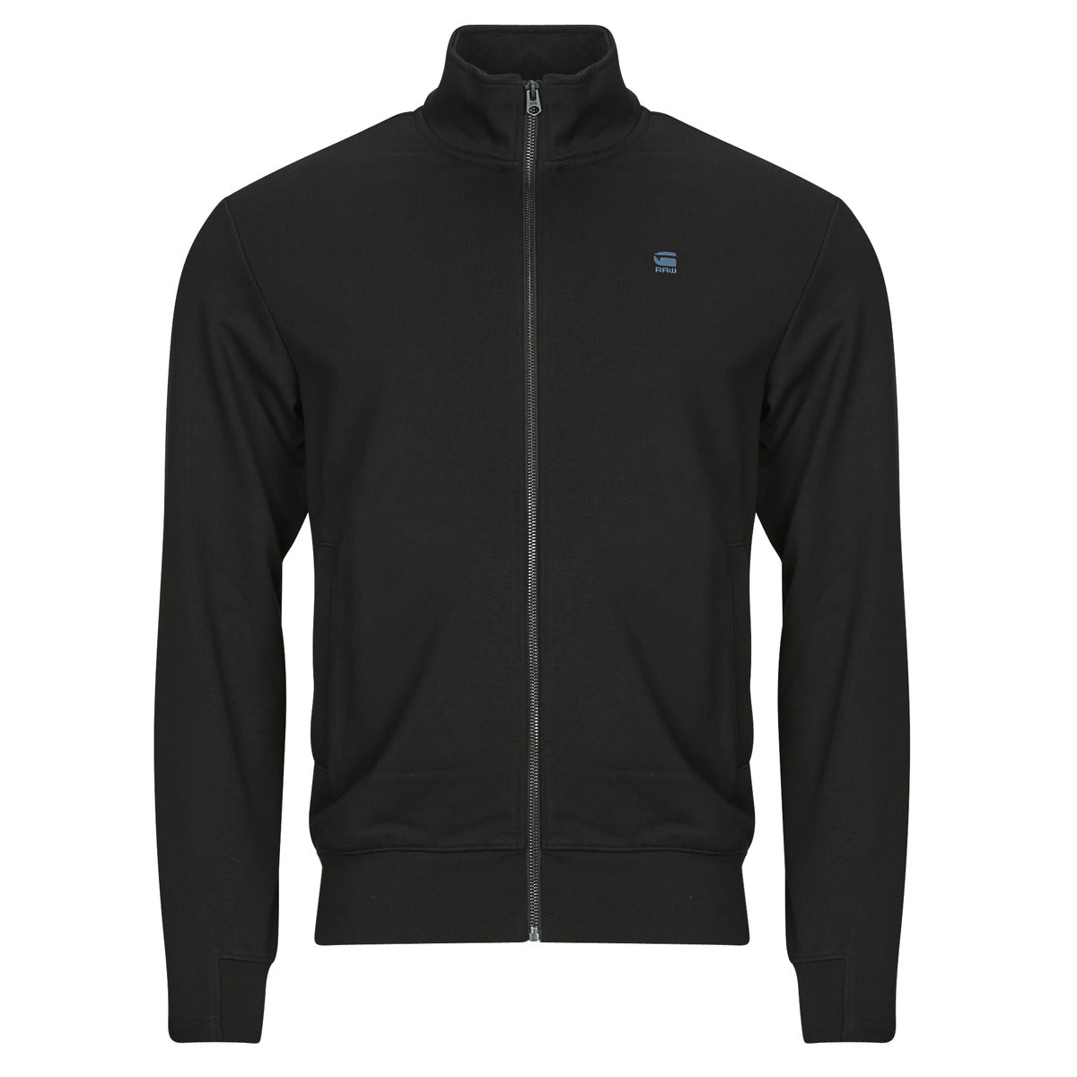 Felpa Uomo G-Star Raw  NIFOUS ZIP THRU SW  Nero