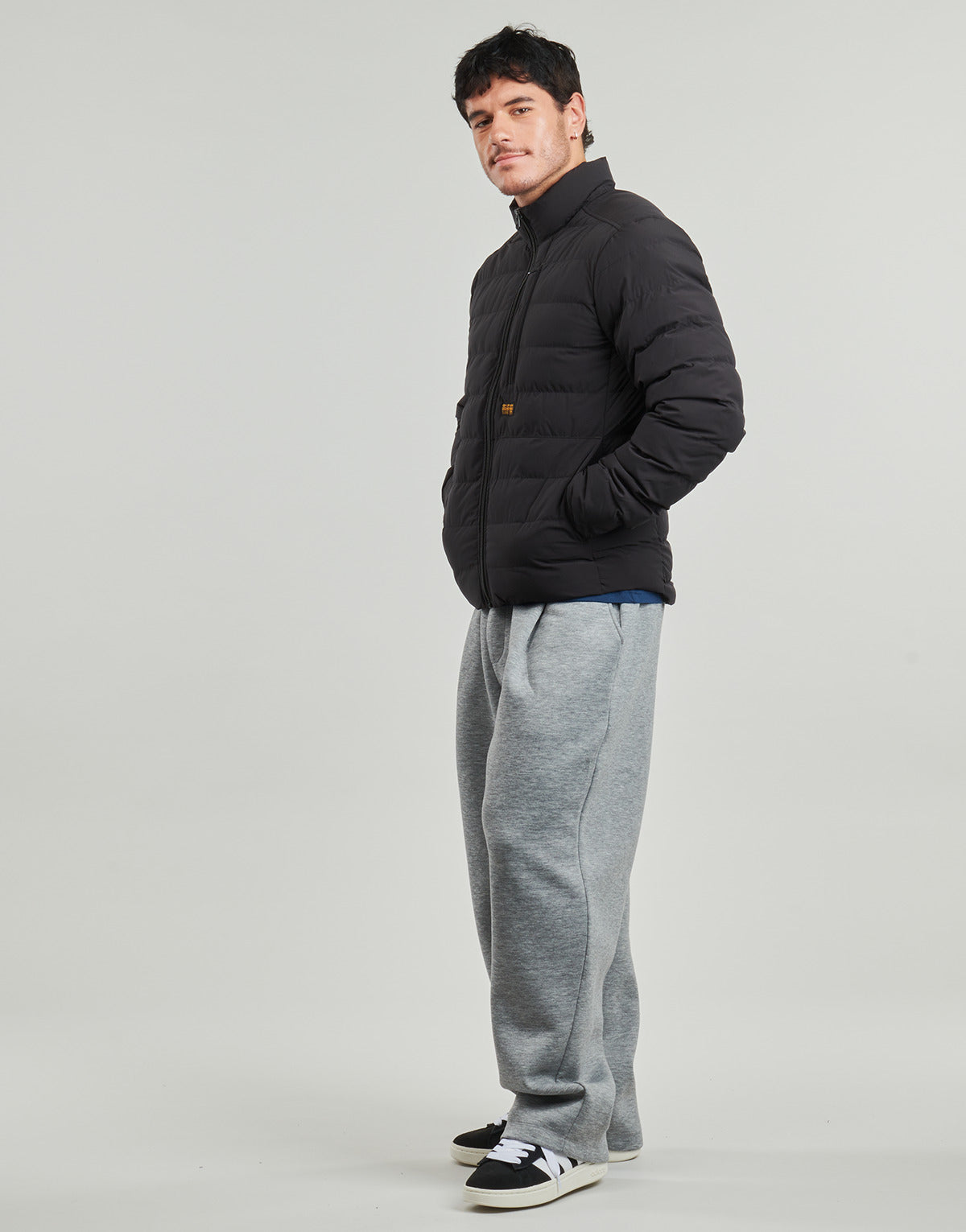 Piumino Uomo G-Star Raw  FOUNDATION LINER JKT  Nero