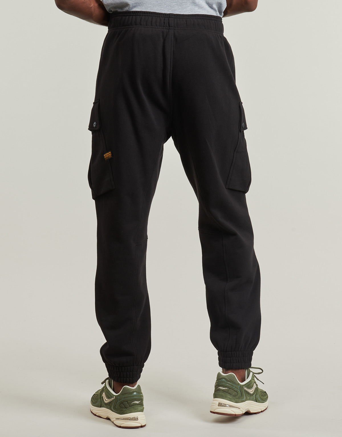 Pantalone Cargo Uomo G-Star Raw  ROVIC SWEAT PANT  Nero