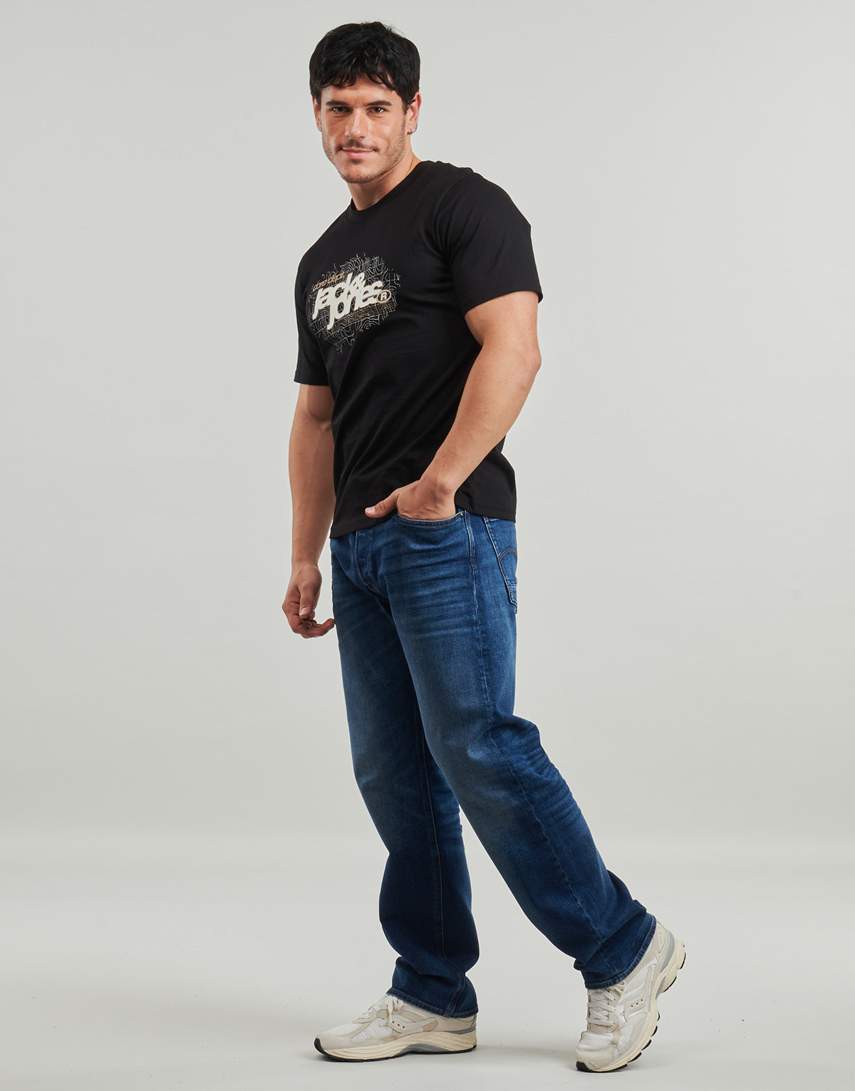 Jeans Uomo G-Star Raw  DAKOTA REGULAR STRAIGHT  Blu