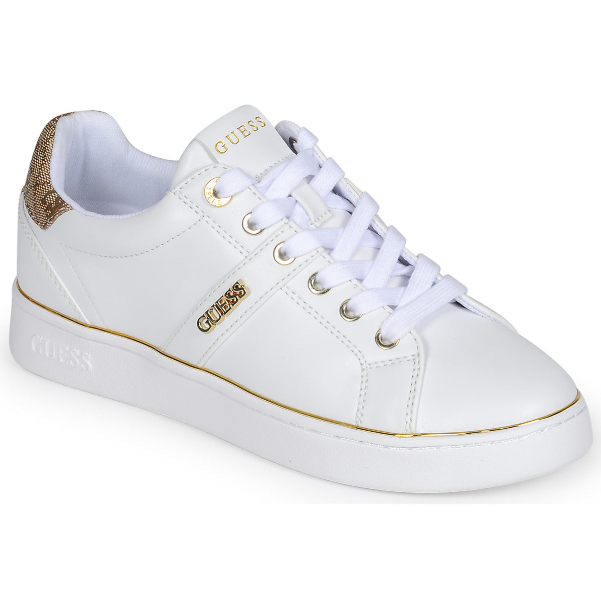 Sneakers basse Donna Guess  BRITZ  Bianco