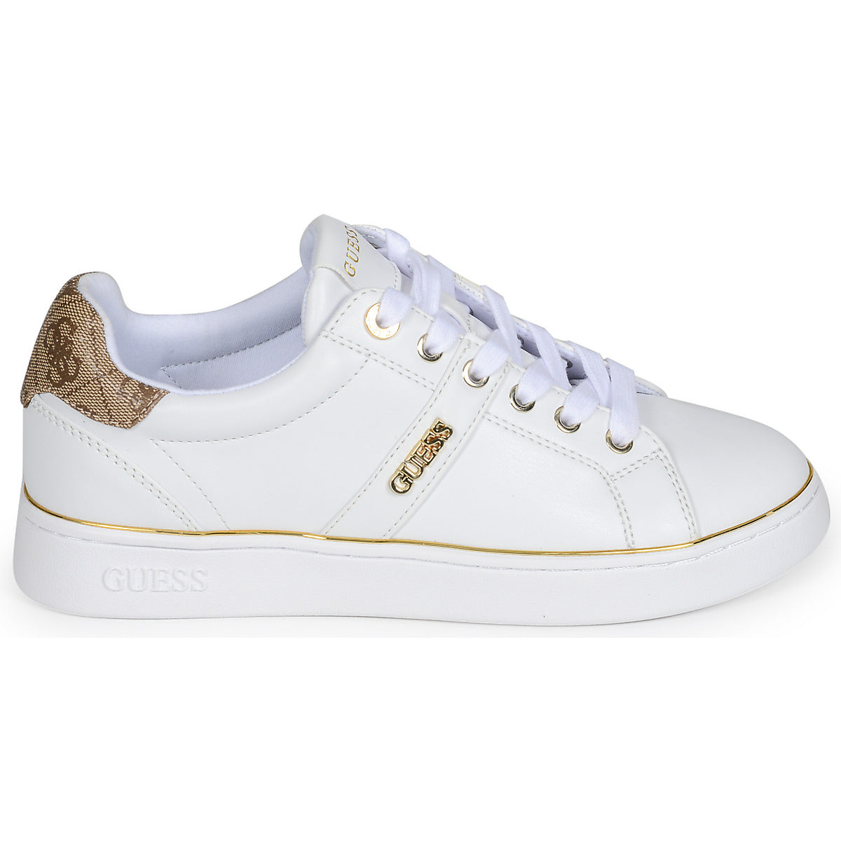 Sneakers basse Donna Guess  BRITZ  Bianco
