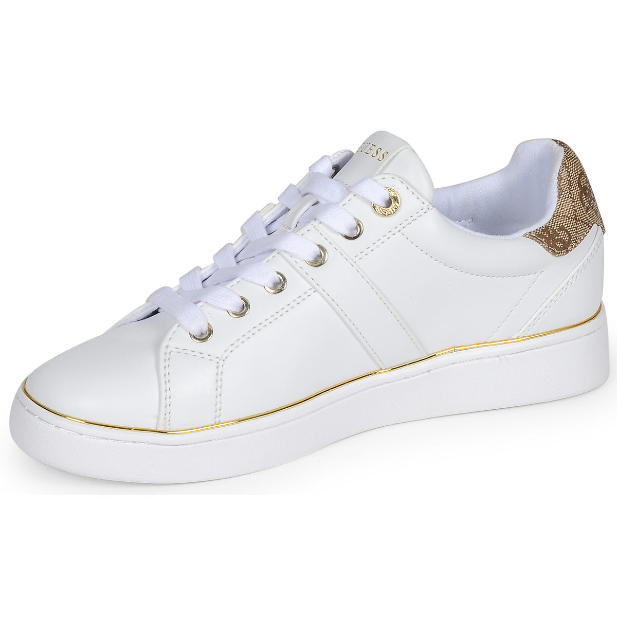 Sneakers basse Donna Guess  BRITZ  Bianco