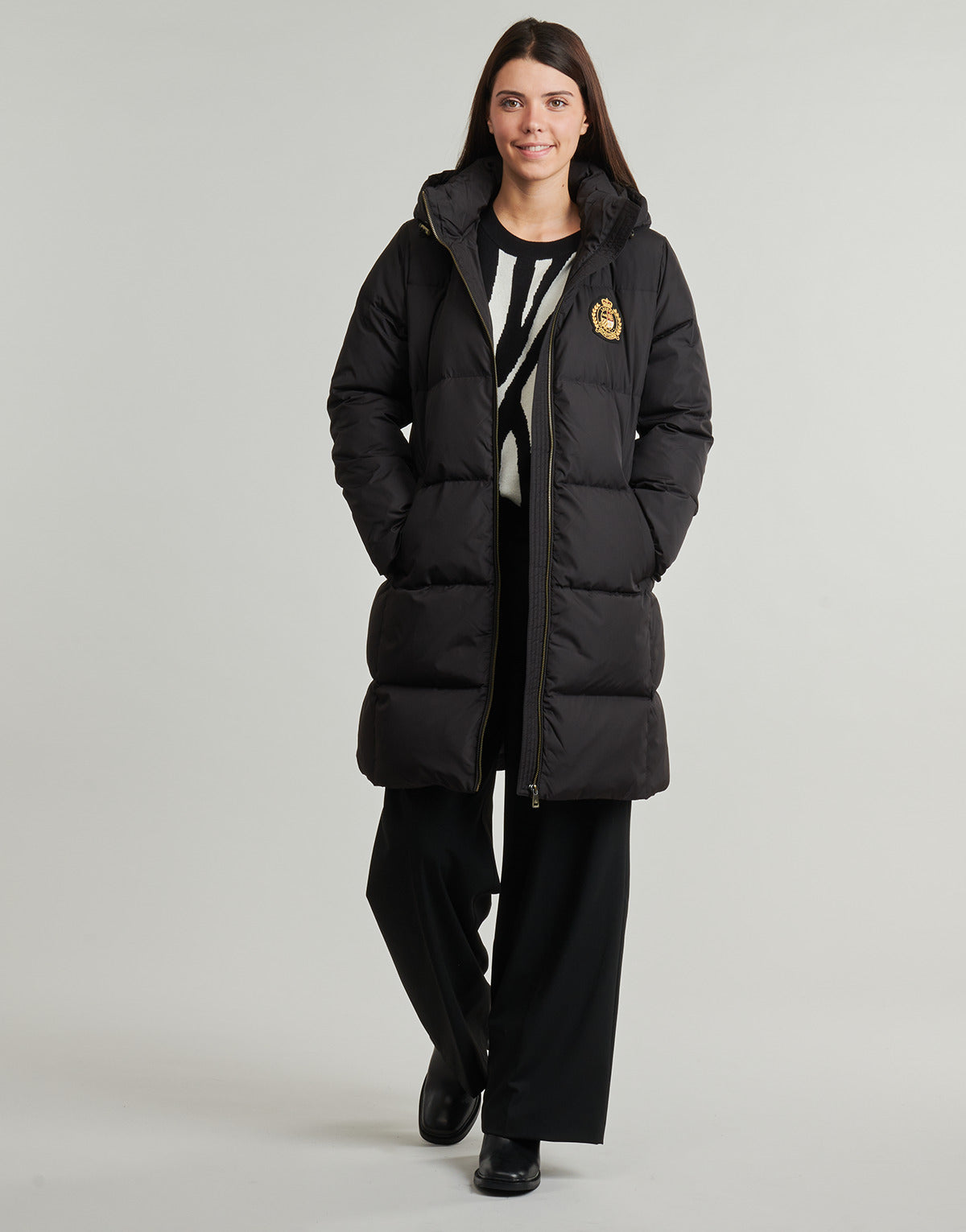 Piumino Donna Lauren Ralph Lauren  PF W CH N CR-INSULATED-COAT  Nero