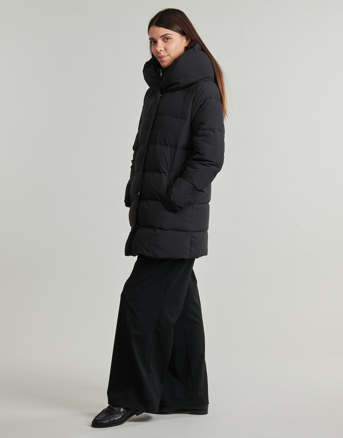 Piumino Donna Lauren Ralph Lauren  DVT DWN VSTE-INSULATED-COAT  Nero