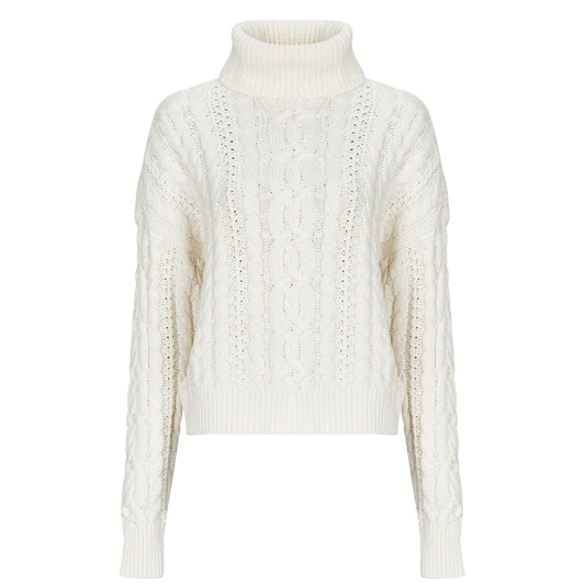 Maglione Donna Lauren Ralph Lauren  FURQAN-LONG SLEEVE-PULLOVER  Beige
