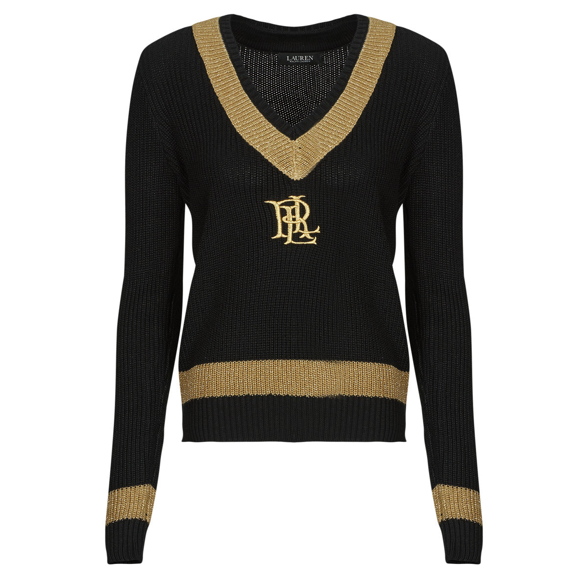 Maglione Donna Lauren Ralph Lauren  MEREN-LONG SLEEVE-PULLOVER  Nero