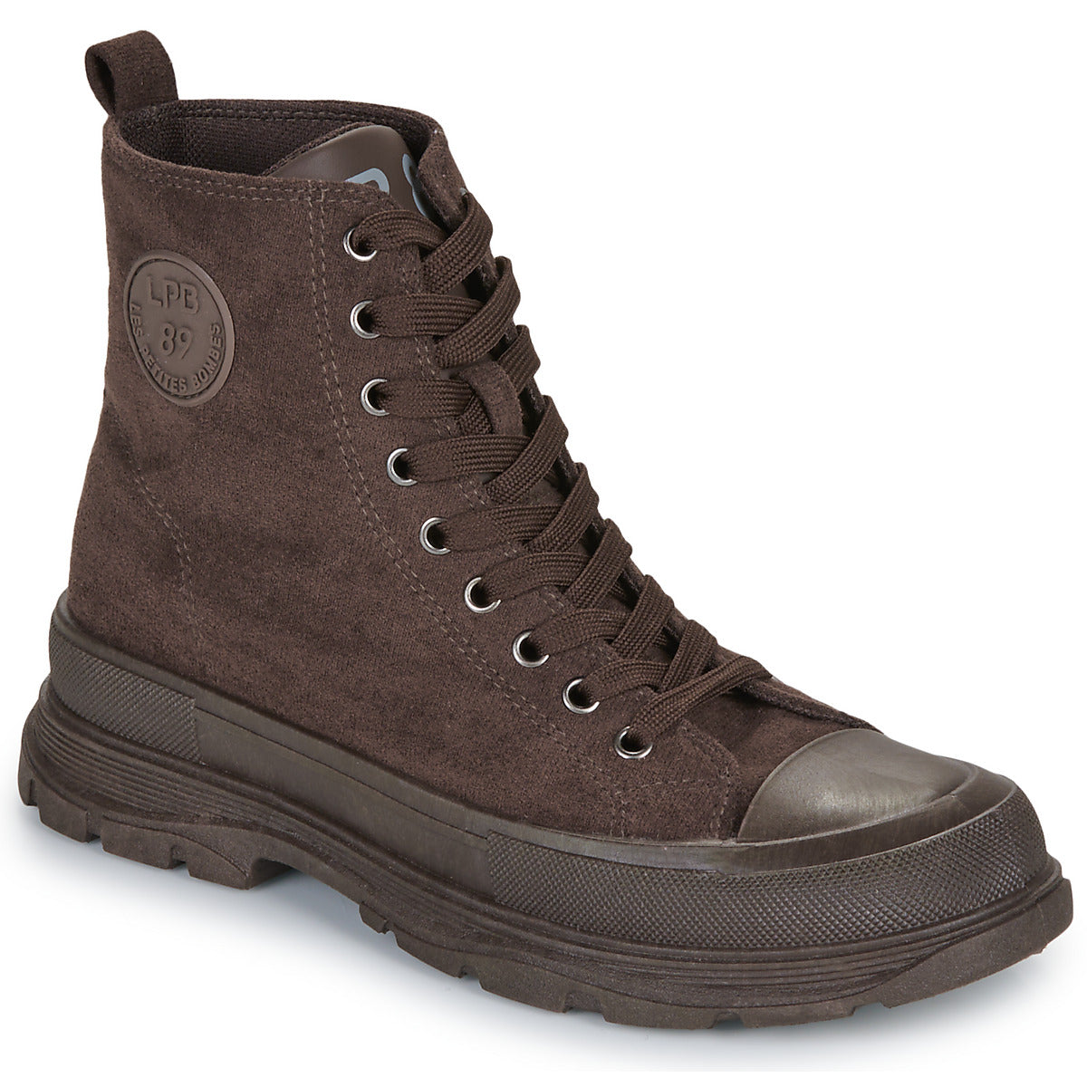 Sneakers alte Donna Les Petites Bombes  ELENA  Marrone