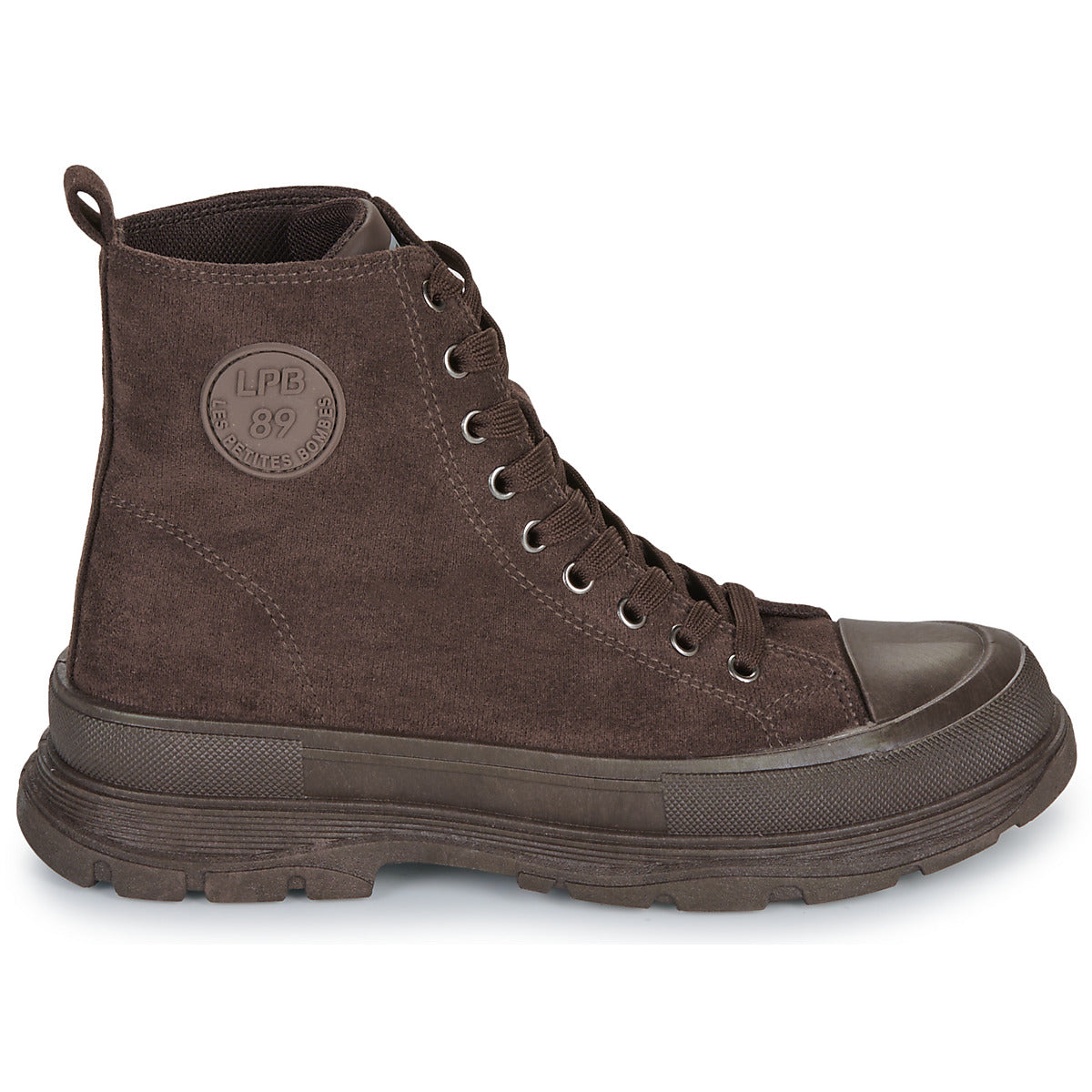 Sneakers alte Donna Les Petites Bombes  ELENA  Marrone