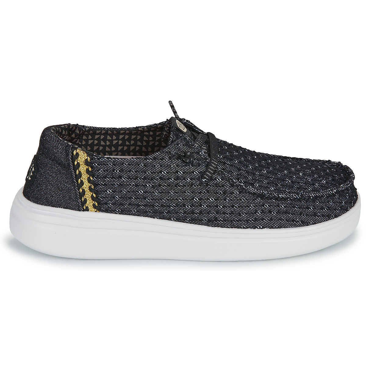 Scarpe Donna HEYDUDE  WENDY RISE PERF CANVAS  Nero