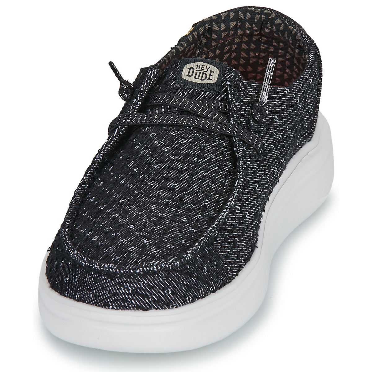 Scarpe Donna HEYDUDE  WENDY RISE PERF CANVAS  Nero