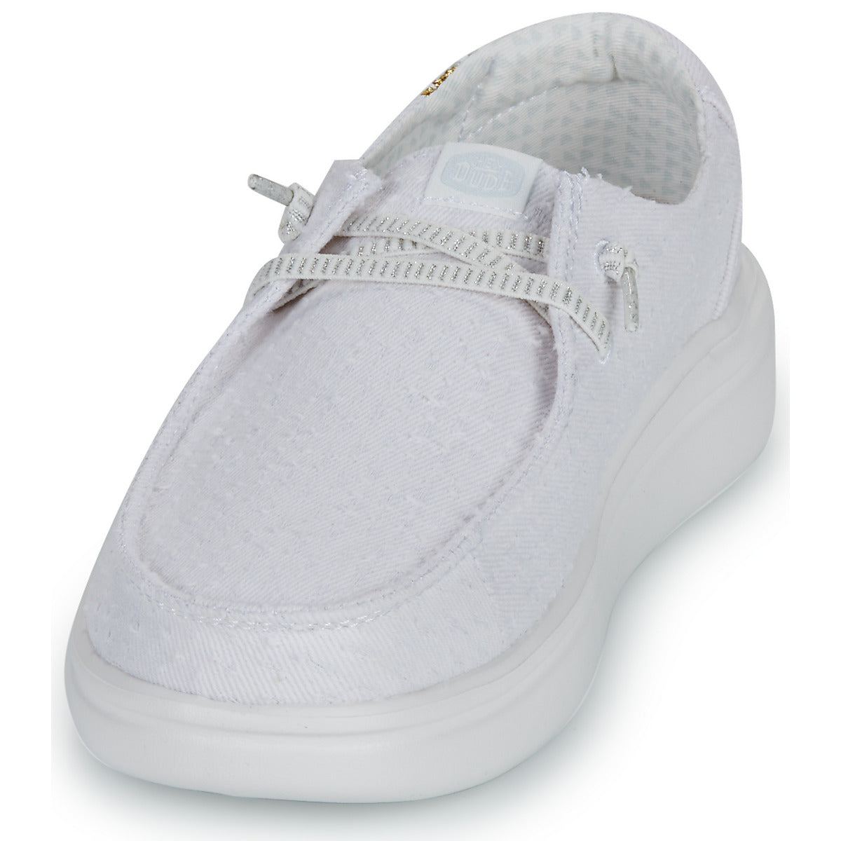 Scarpe Donna HEYDUDE  WENDY RISE PERF CANVAS  Bianco