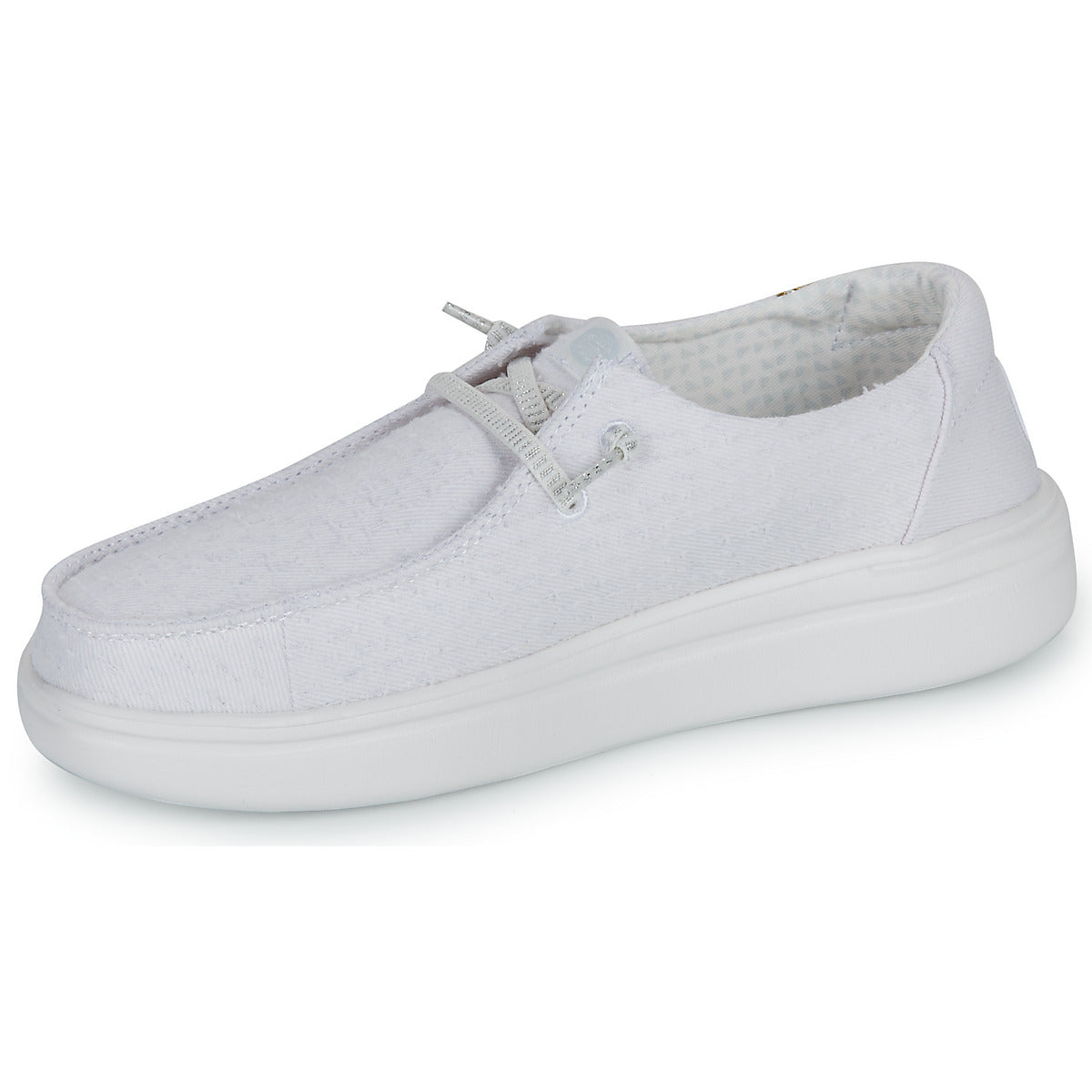 Scarpe Donna HEYDUDE  WENDY RISE PERF CANVAS  Bianco