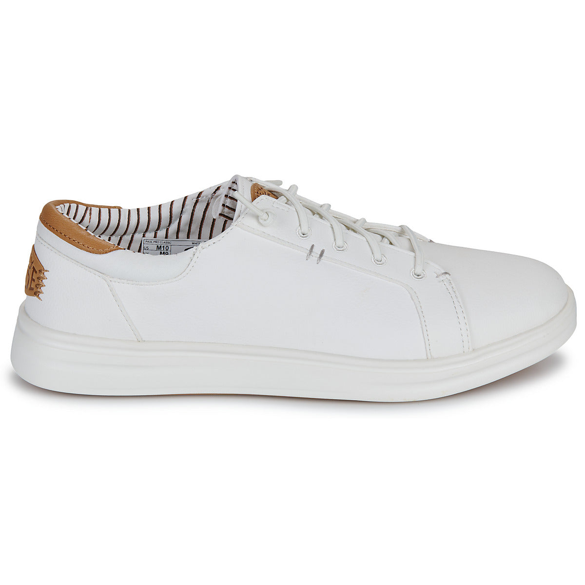 Sneakers Uomo HEYDUDE  PAUL PRO CLASSIC  Bianco