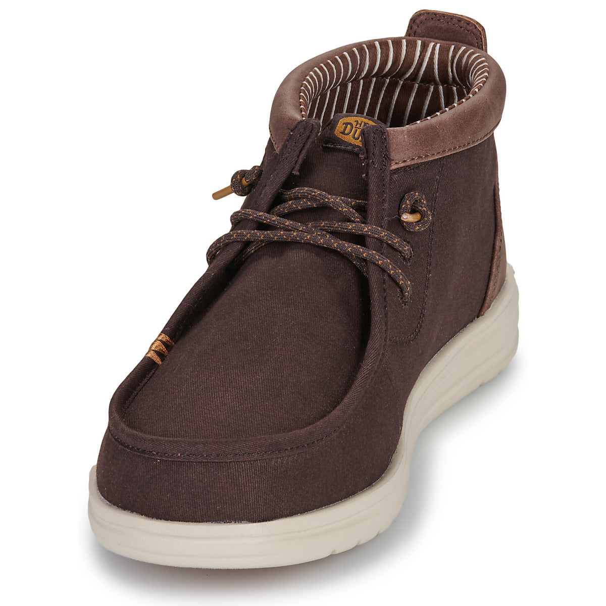 Scarpe Uomo HEYDUDE  WALLY MID GRIPR VIN CLASSIC MOLE  Marrone