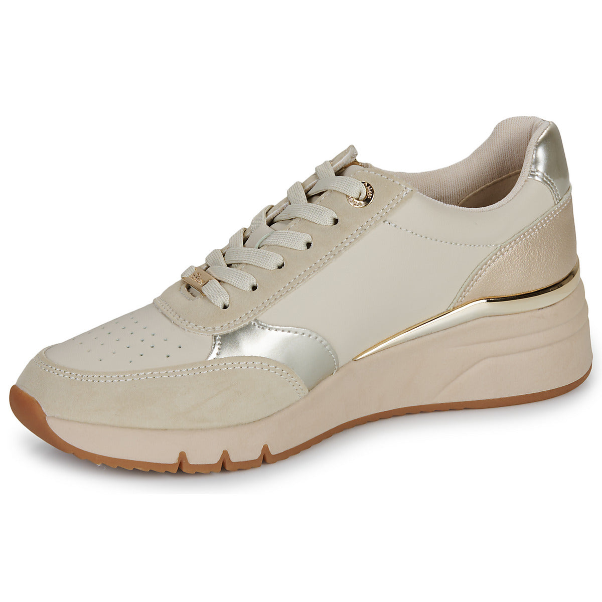 Sneakers basse Donna S.Oliver  5-23608-42-41A  Beige