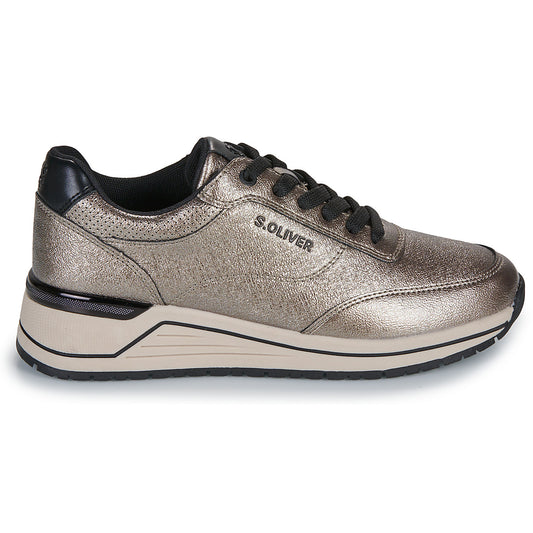 Sneakers basse Donna S.Oliver  5-23613-45-915  Oro