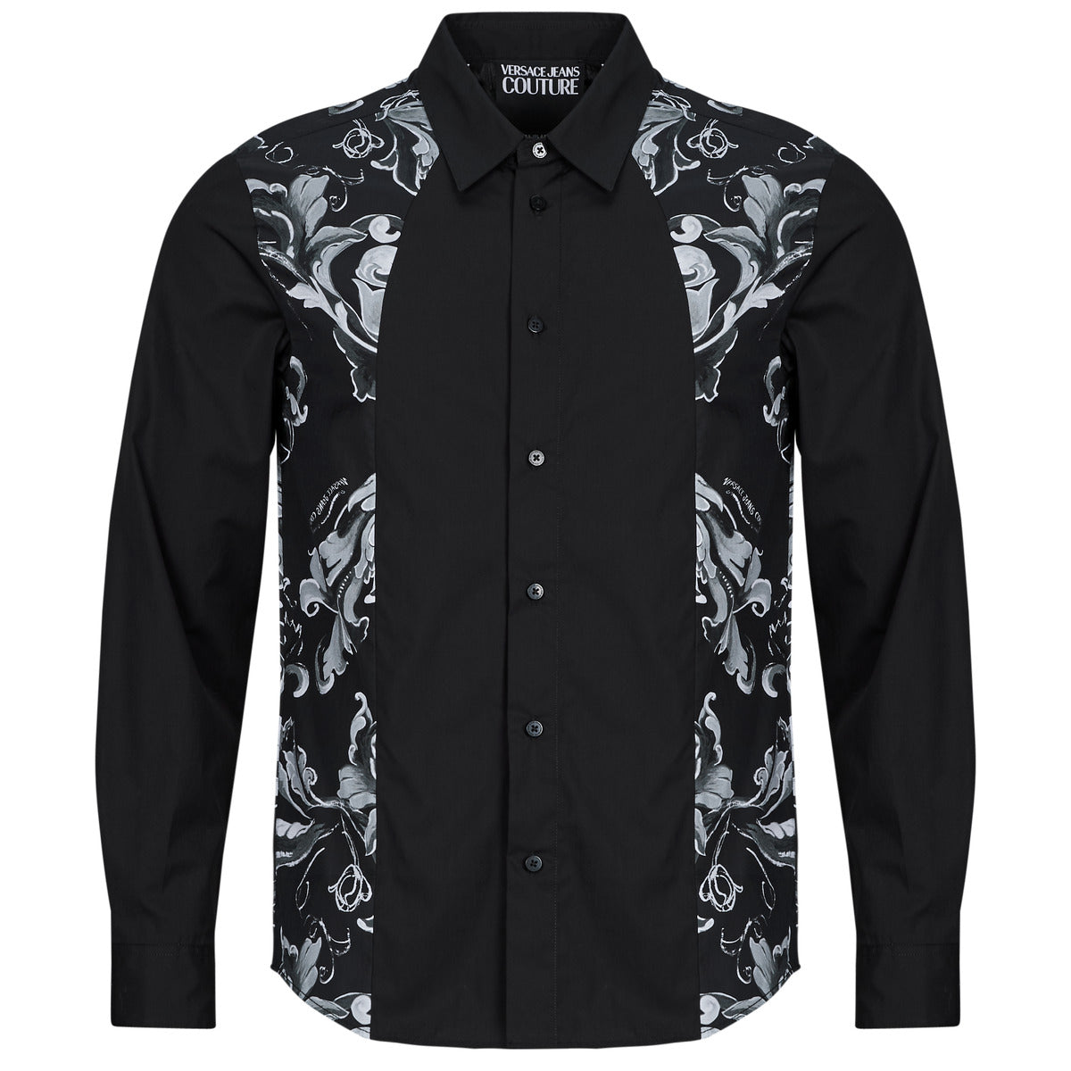 Camicia a maniche lunghe Uomo Versace Jeans Couture  79GAL208  Nero