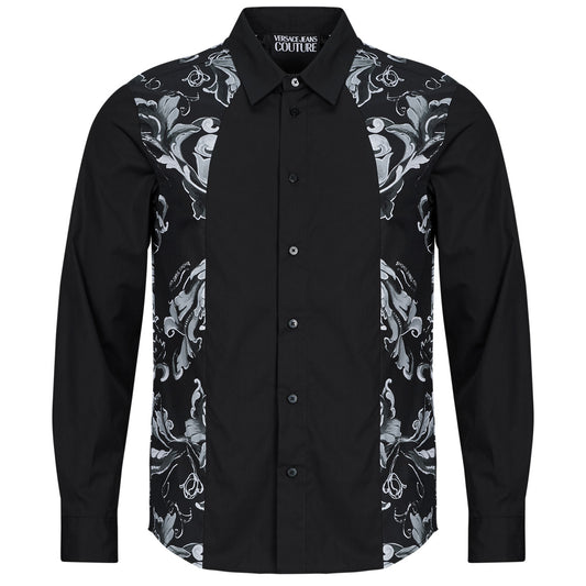 Camicia a maniche lunghe Uomo Versace Jeans Couture  79GAL208  Nero