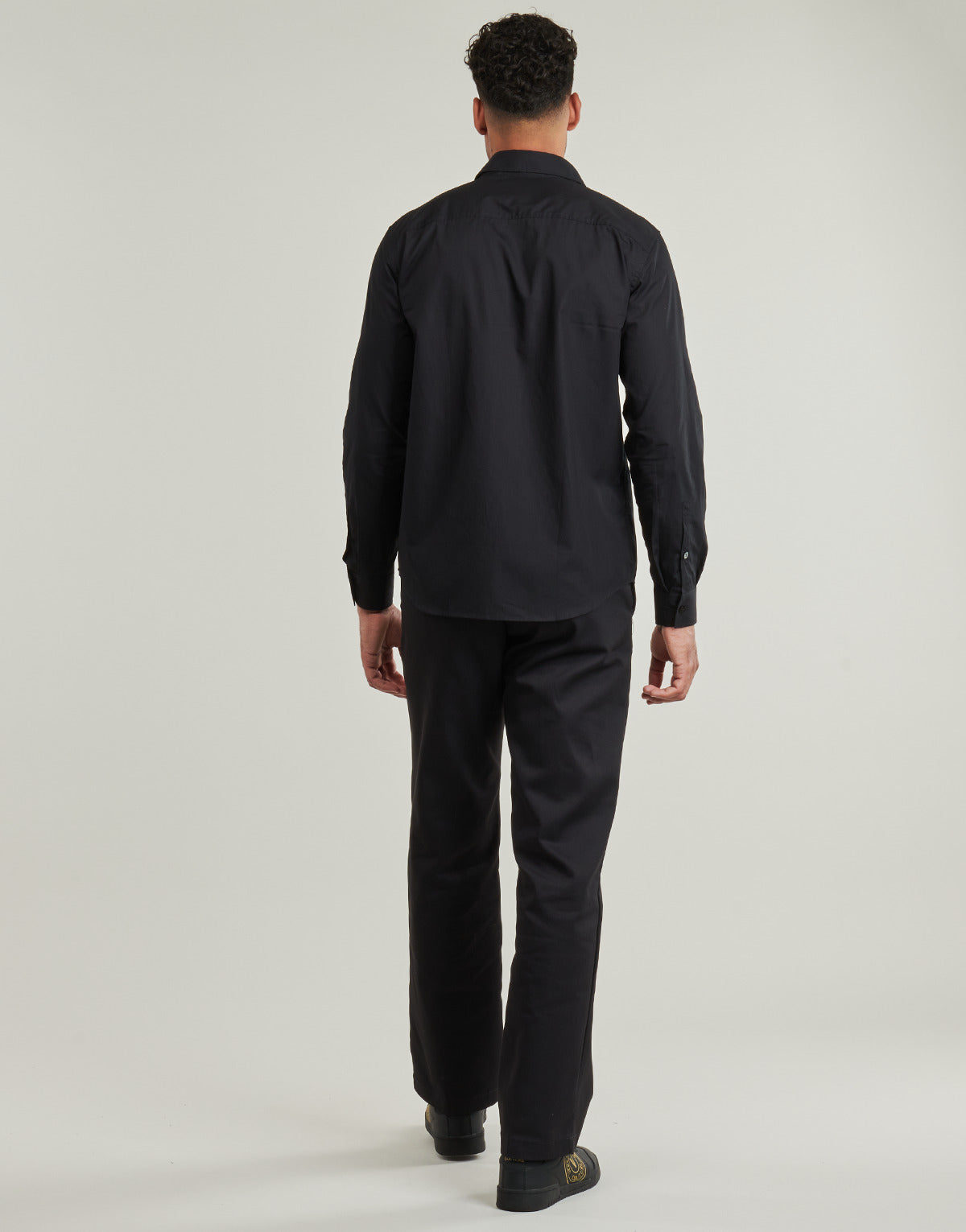 Camicia a maniche lunghe Uomo Versace Jeans Couture 79GALKR1 Nero