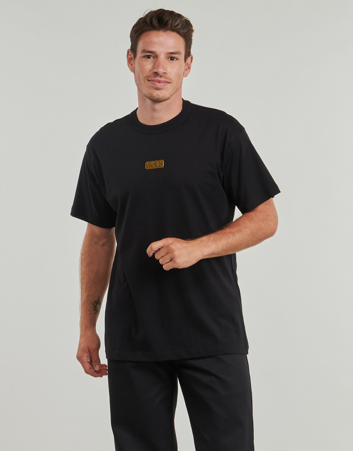 T-shirt Uomo Versace Jeans Couture  79GAHT08  Nero