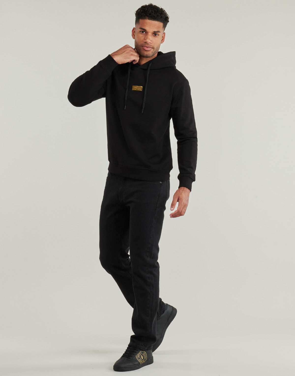Felpa Uomo Versace Jeans Couture 79GAIT07 Nero
