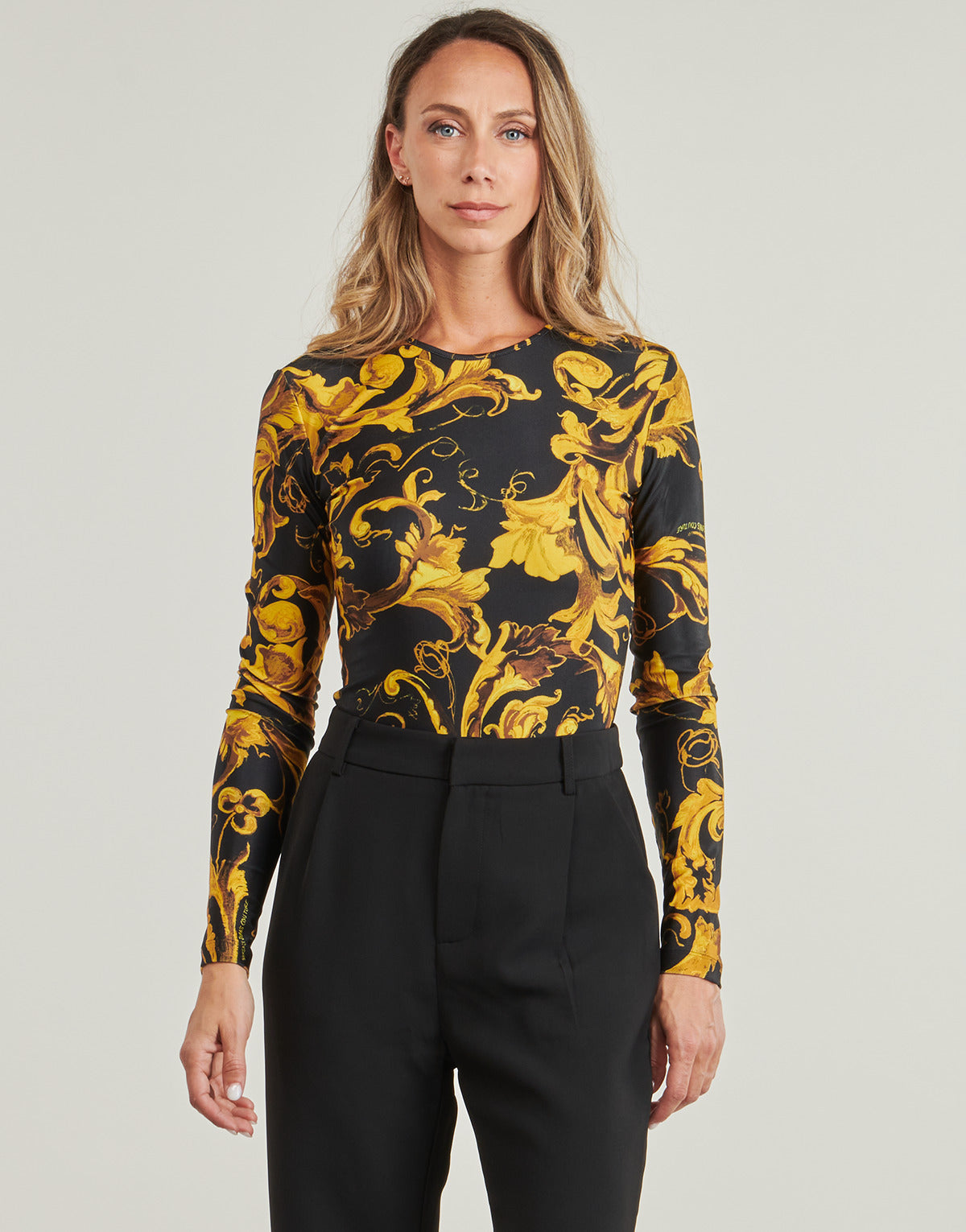 Body Donna Versace Jeans Couture  79HAM221  Nero