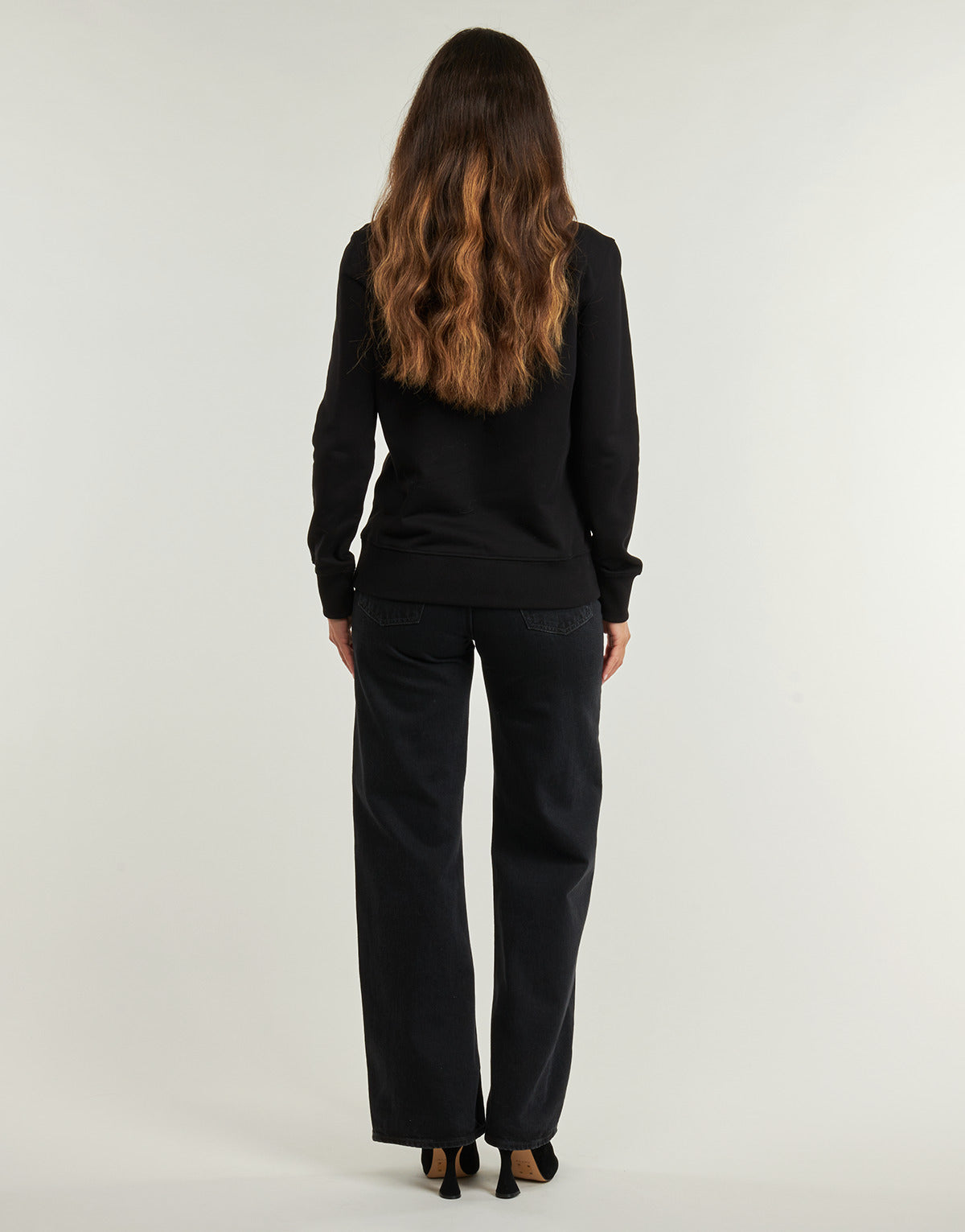 Felpa Donna Versace Jeans Couture  79HAIT06  Nero