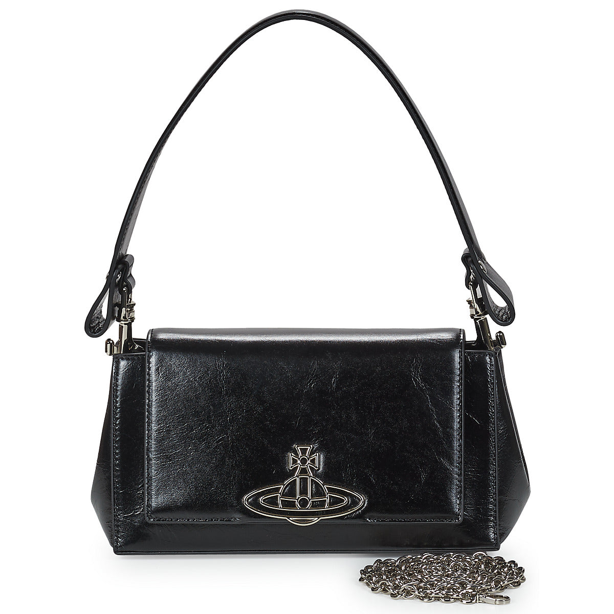 Borsa a spalla Donna Vivienne Westwood  HAZEL MEDIUM HANDBAG  Nero