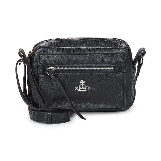Borsa Shopping Uomo Vivienne Westwood HANNAH CROSSBODY Nero