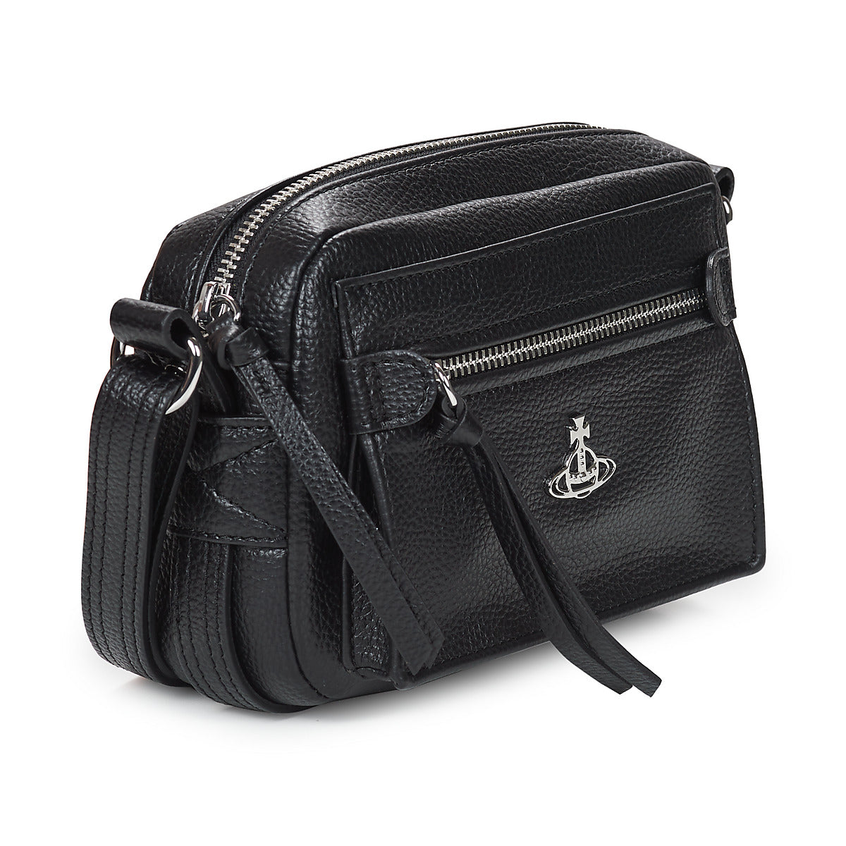 Borsa Shopping Uomo Vivienne Westwood HANNAH CROSSBODY Nero