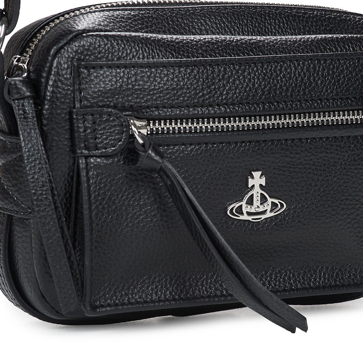 Borsa Shopping Uomo Vivienne Westwood HANNAH CROSSBODY Nero