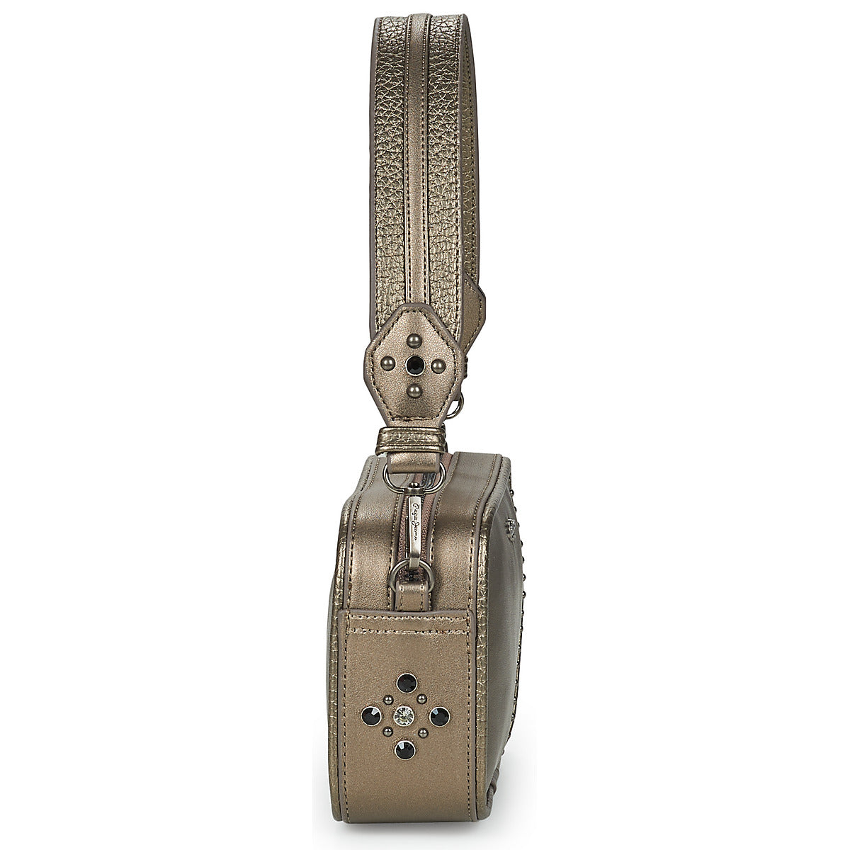 Borsa a spalla Donna Pepe jeans  KEYRA METALLIC  Oro